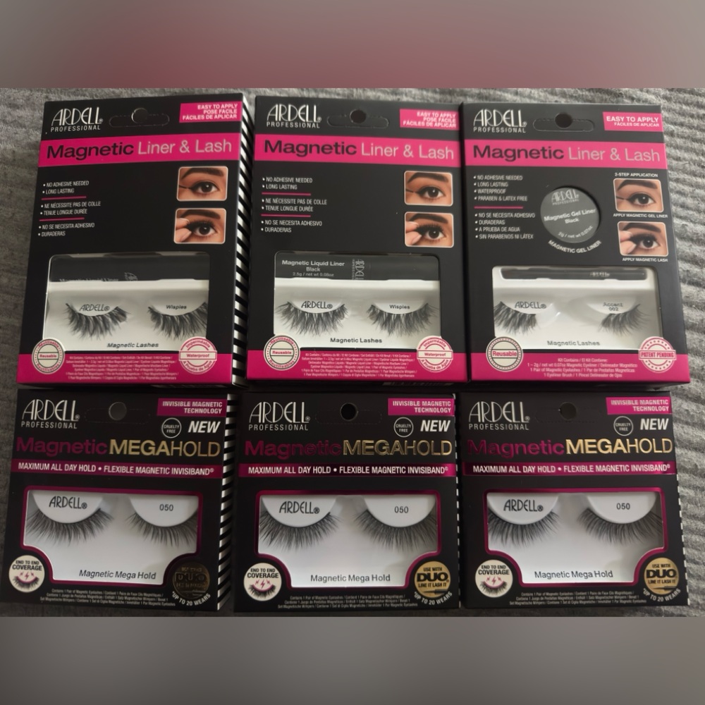 Ardell Magnetic eyelashes & Liner Kit with Bold Black Liner